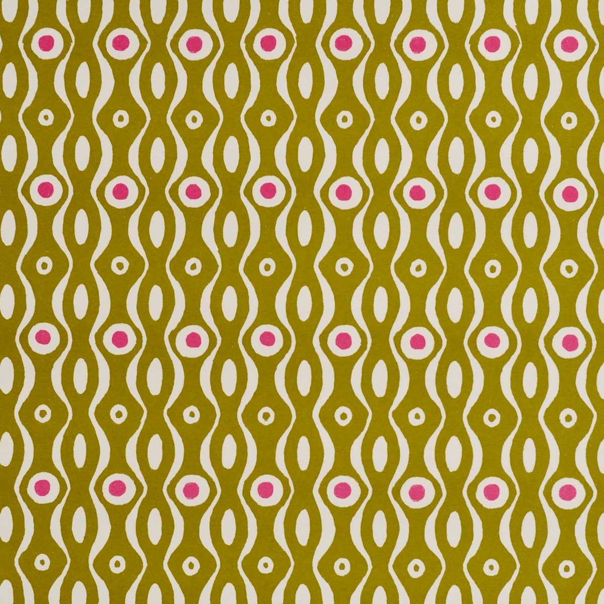 NEW // Cambridge Imprint - Patterned Paper Persephone Bright Olive and Cool Pink