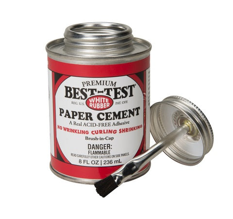 NEW// Best Test Paper Cement, 8oz Can
