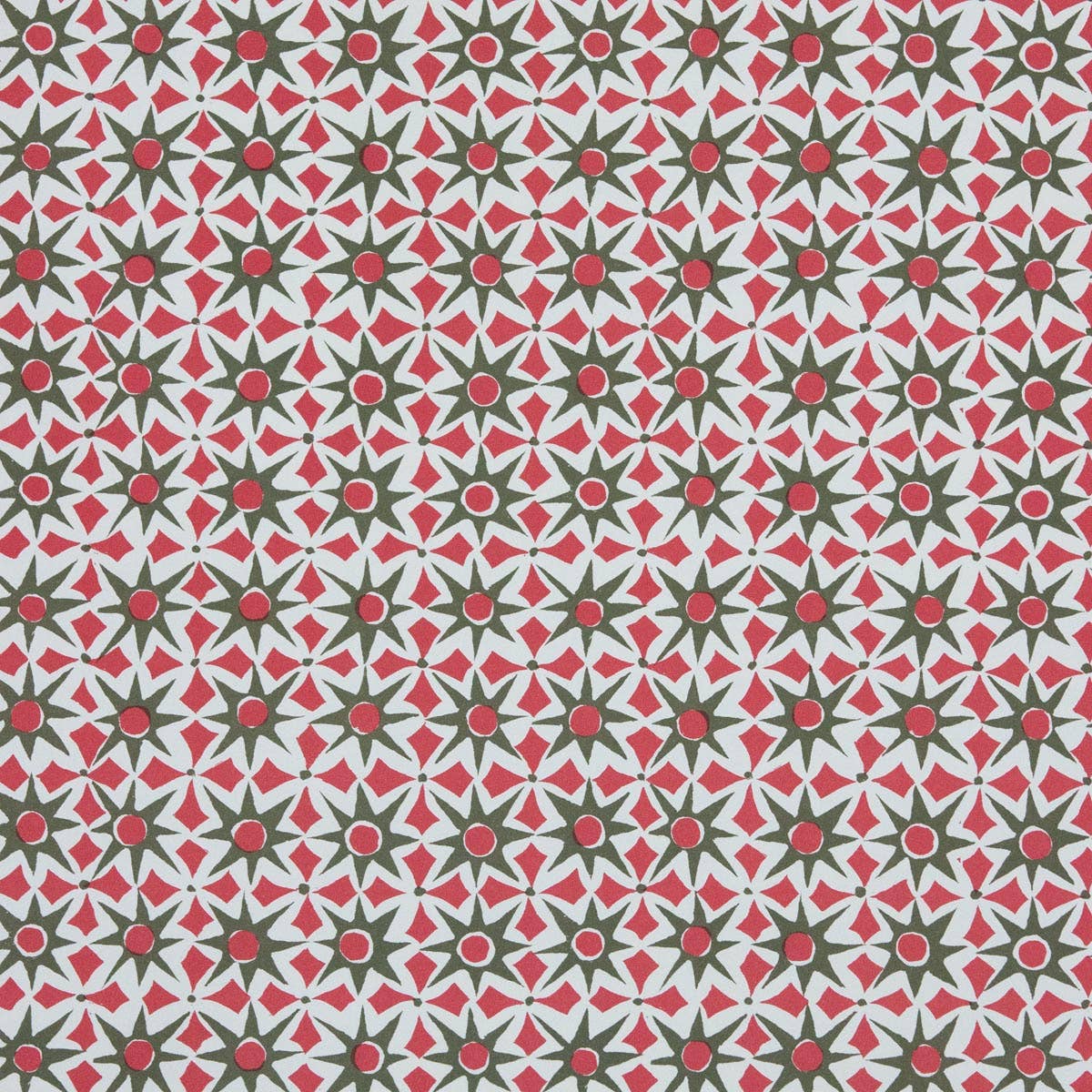 NEW // Cambridge Imprint - Patterned Paper Alhambra Green and Pink