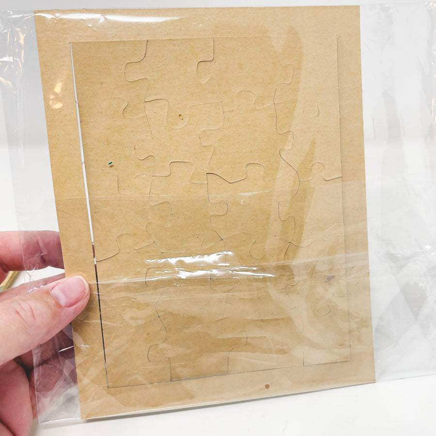 Vintage Cardboard McDonalds Puzzle