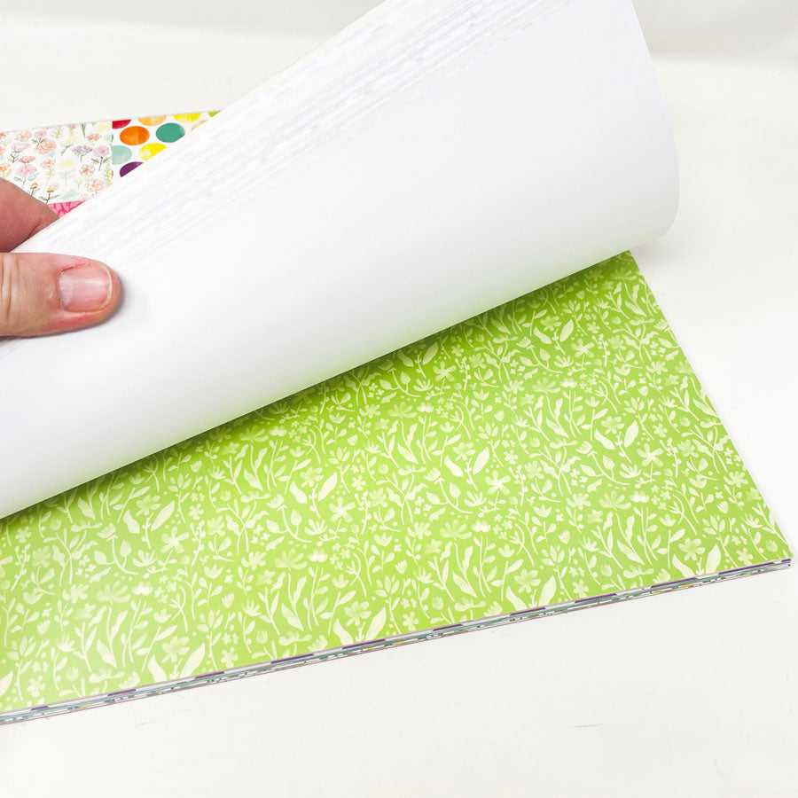 Park Lane Flower Garden Paper Pad - 12x12