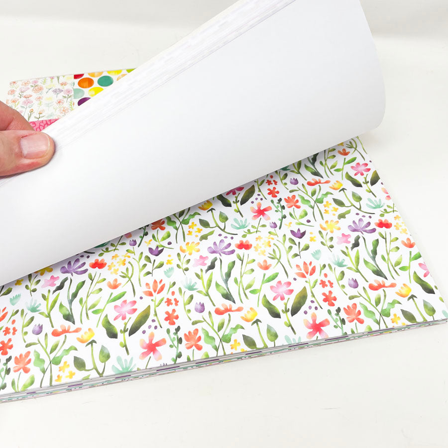 Park Lane Flower Garden Paper Pad - 12x12