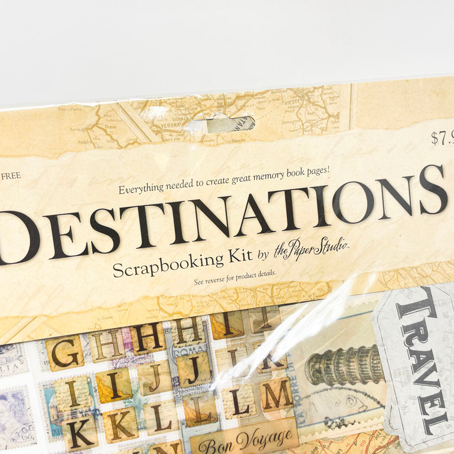 The Paper Studio - Destinations Scrapbooking Kit