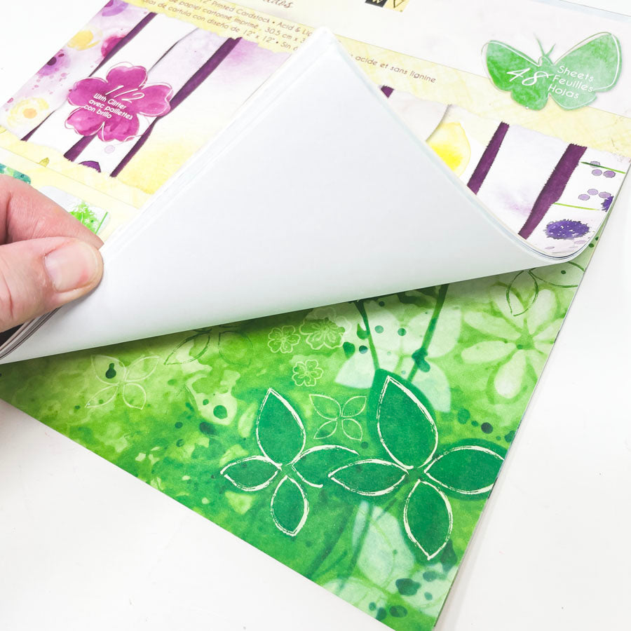 DCWV - The Painted Petals Stack - 12x12