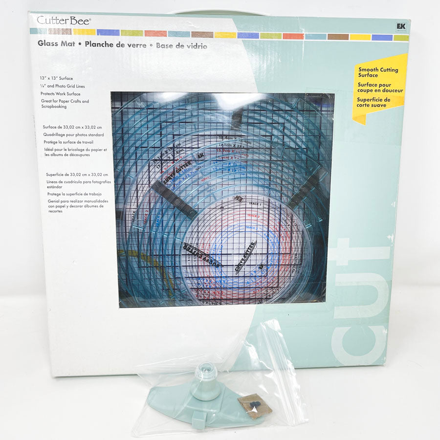 Cutter Bee 13" Glass Mat and Tool