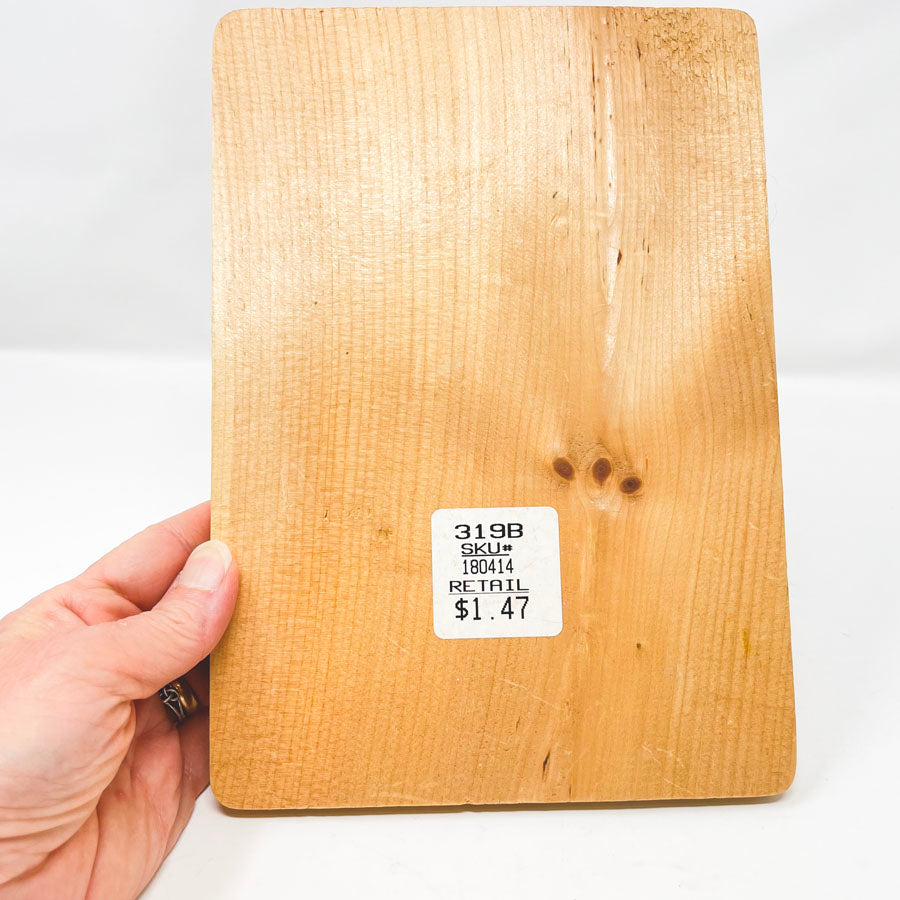 Wood Plaque - Blank