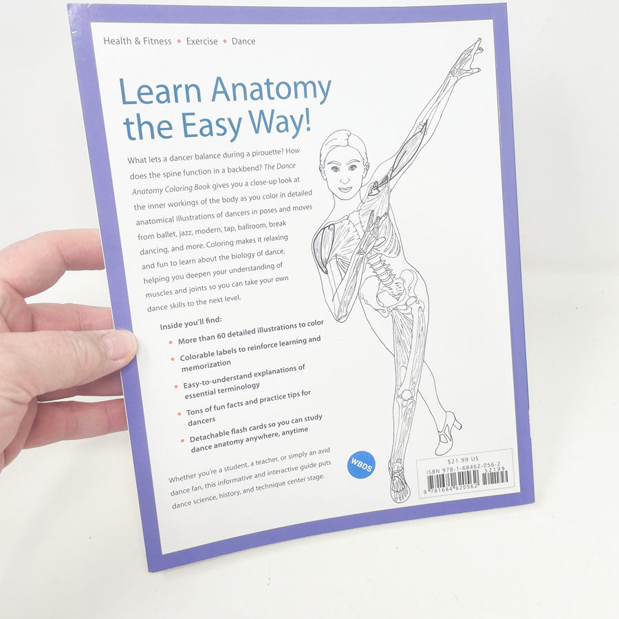The Dance Anatomy Coloring Book