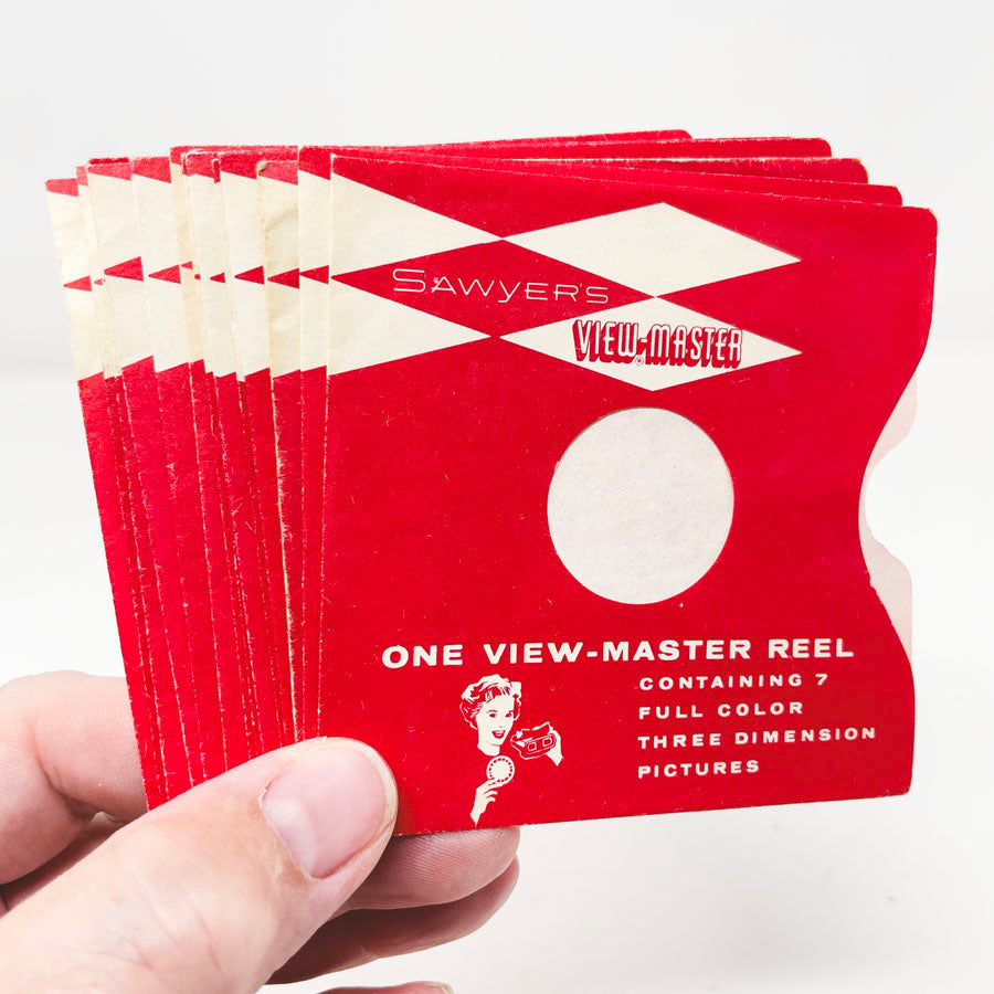 Vintage Empty View Master Reel Envelopes - Pick a Pack