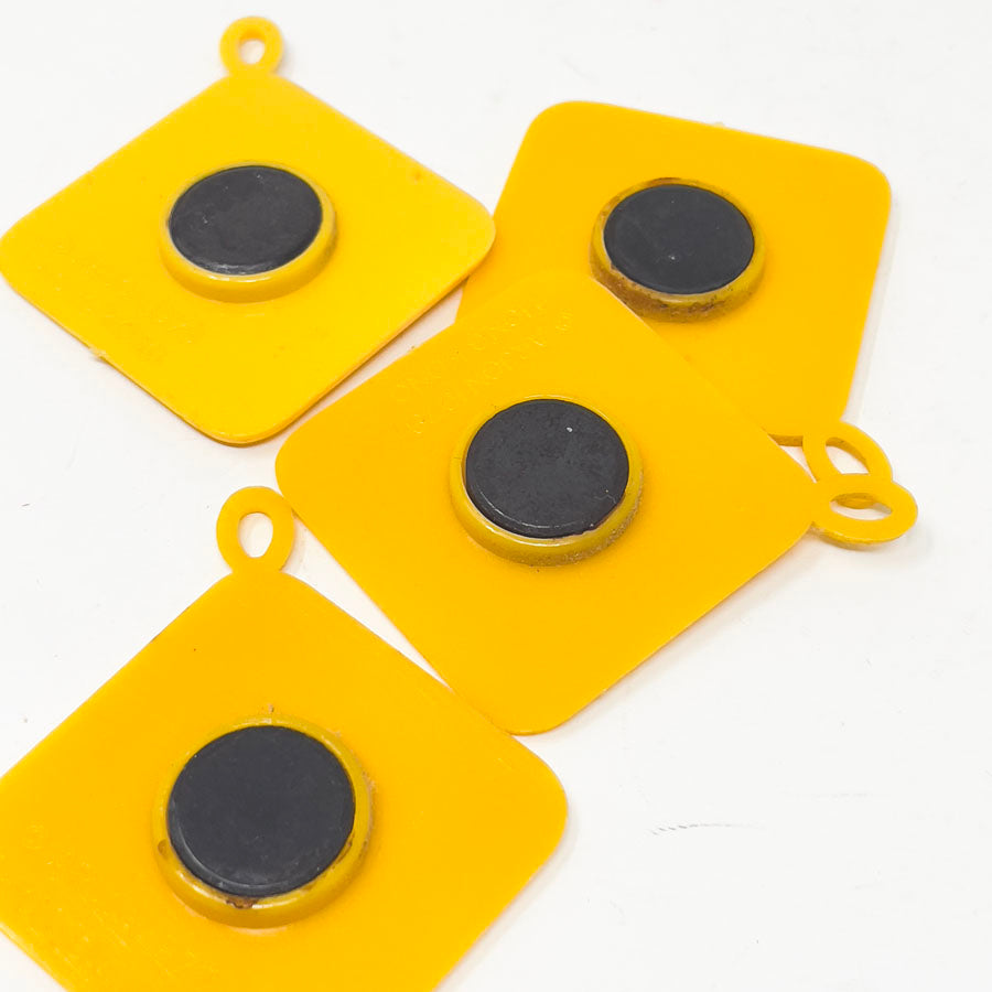 Vintage Arjon Pot Holder Magnet Memo Holders (4)