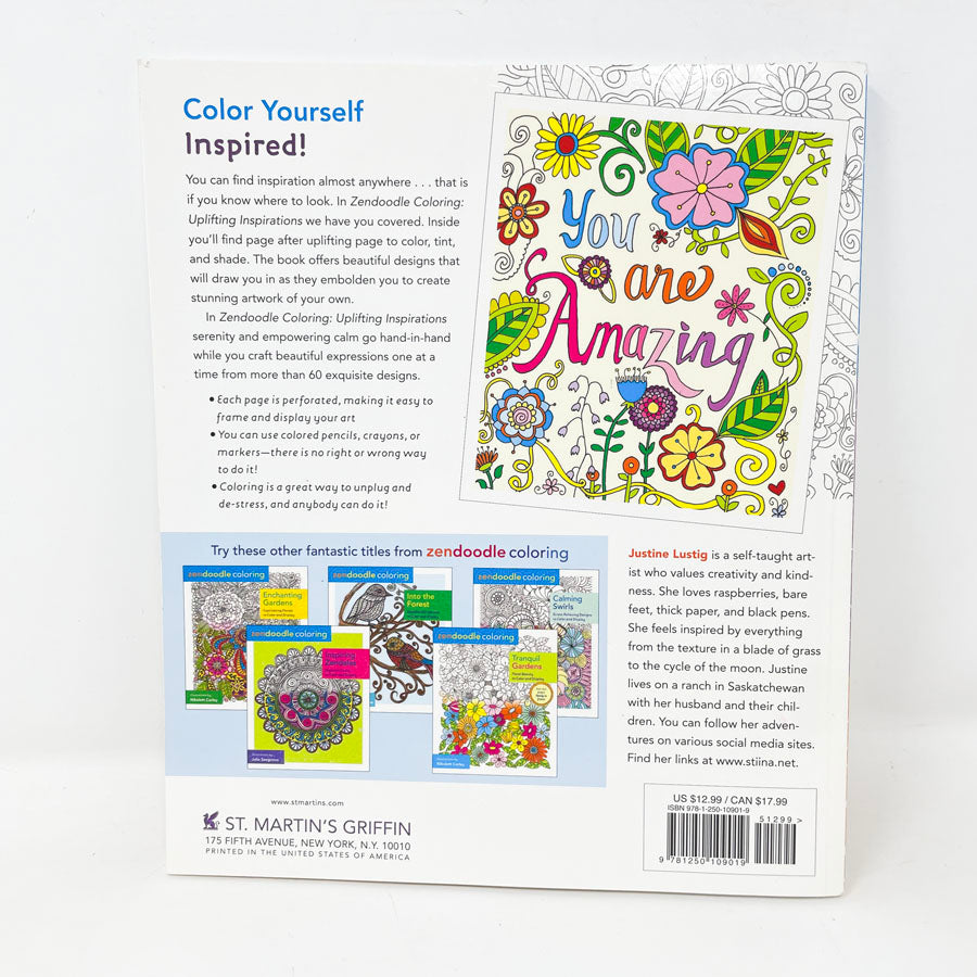 Zendoodle Coloring Uplifting Inspirations