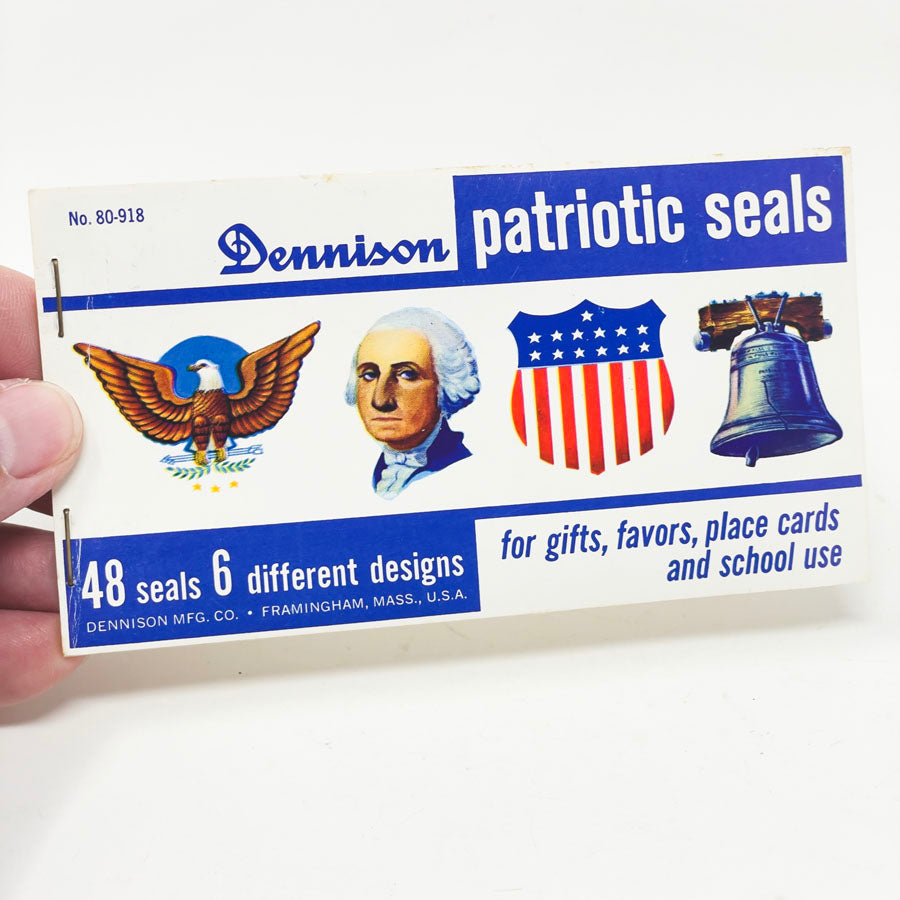 Patriotic – Vintage Dennison Seals