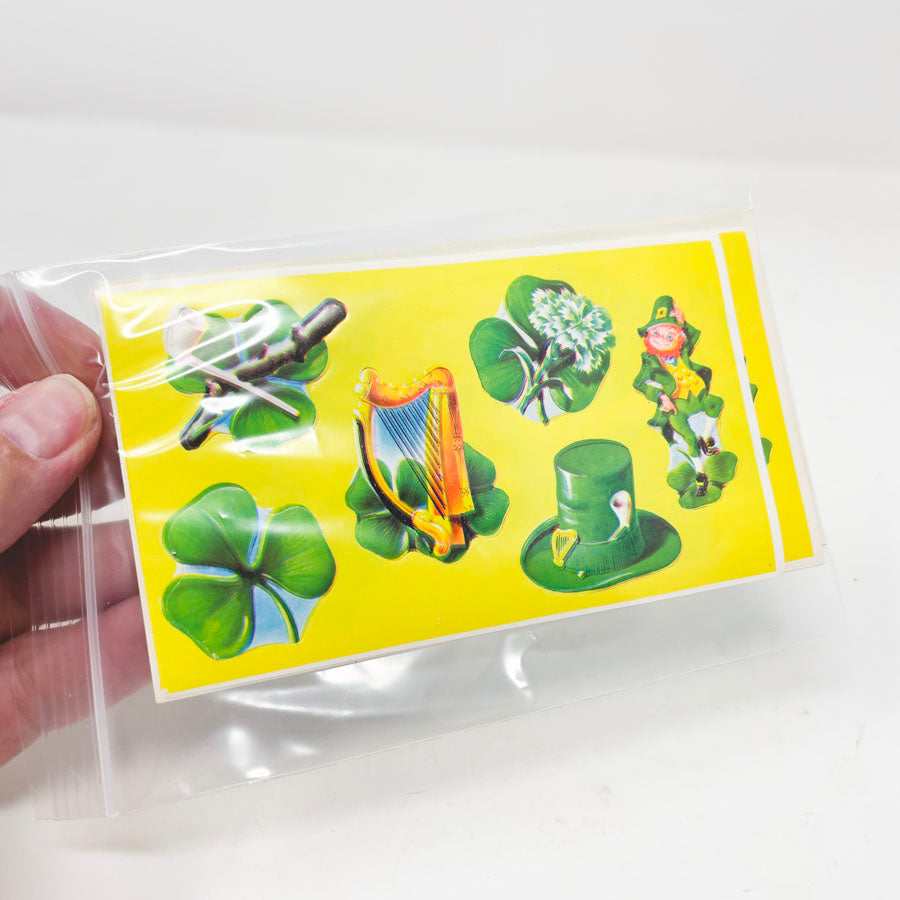 Bundle of St. Patrick's Day Themed Vintage Seals