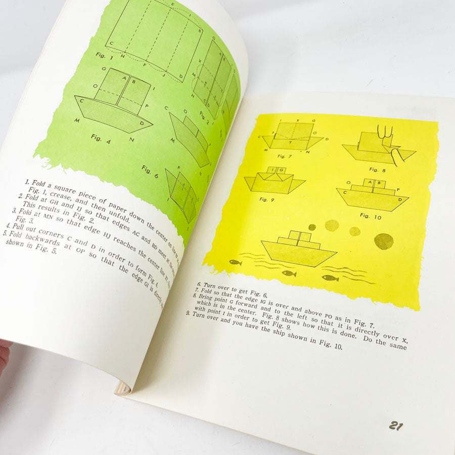 Oragami Japanese paper-folding Book One