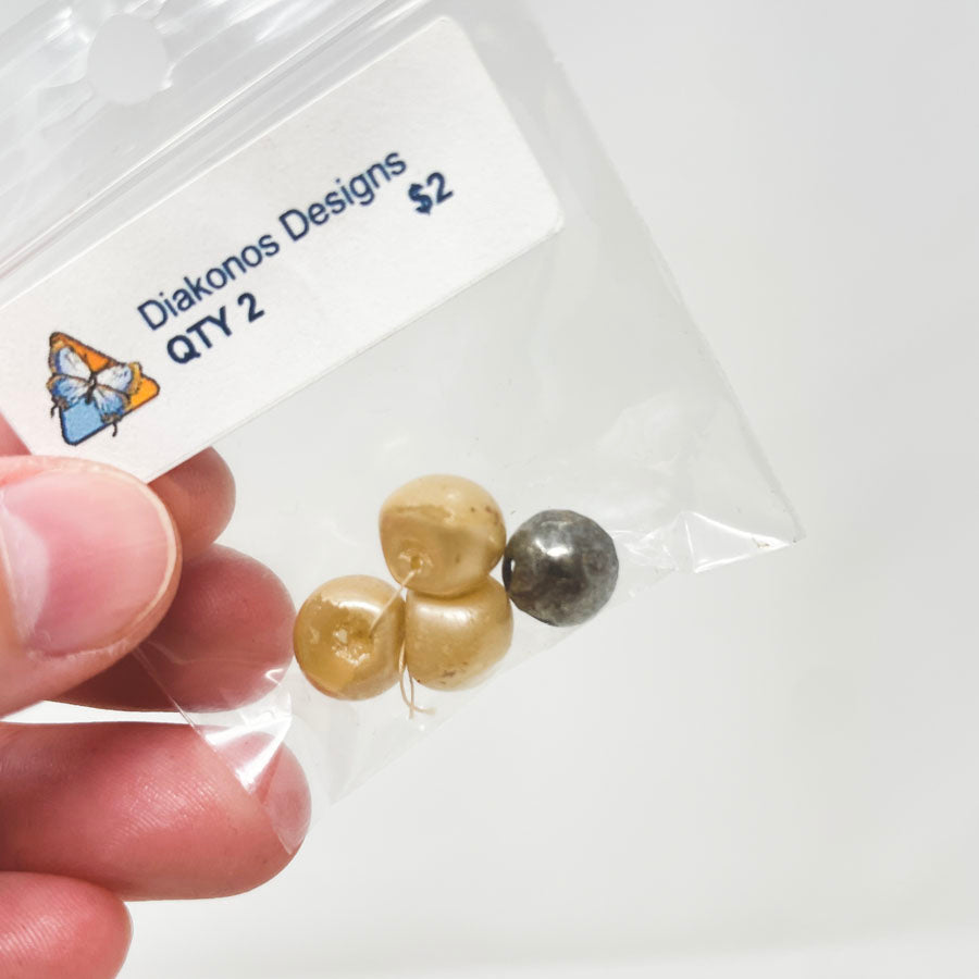 Pearl and Silver Beads