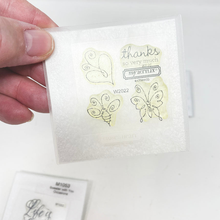 Small Close to My Heart My Acrylix Stamps - Pick a Design