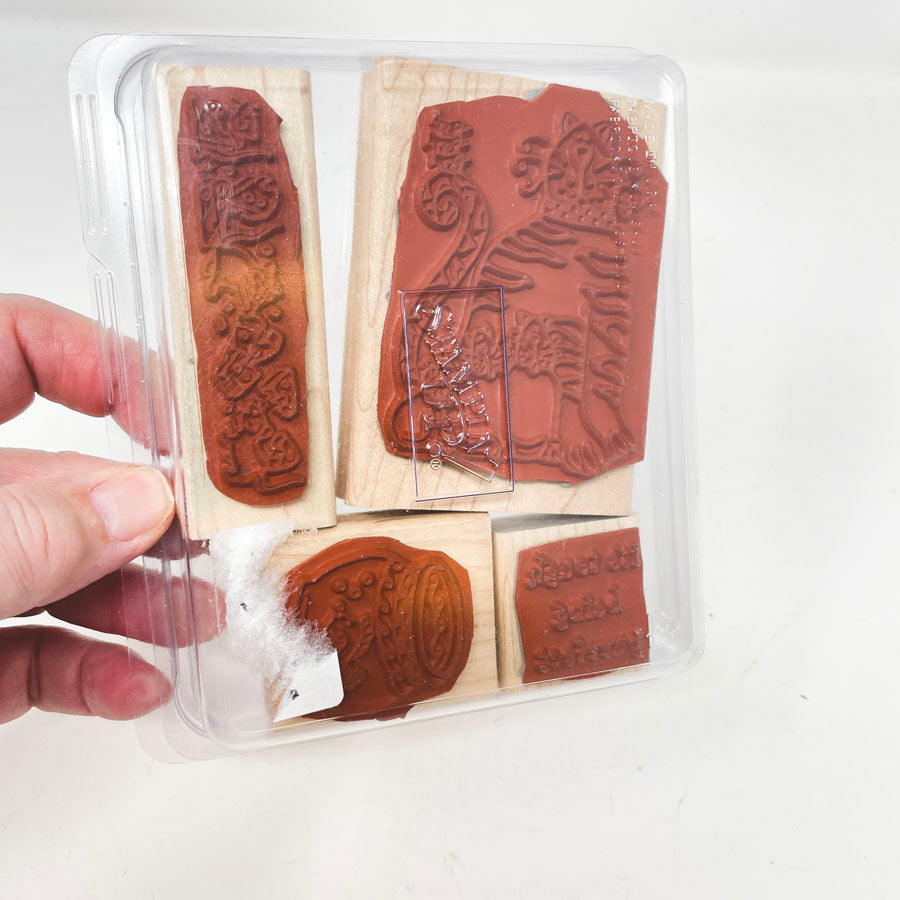 Purrfect Wood Stamps by Stampin' Up