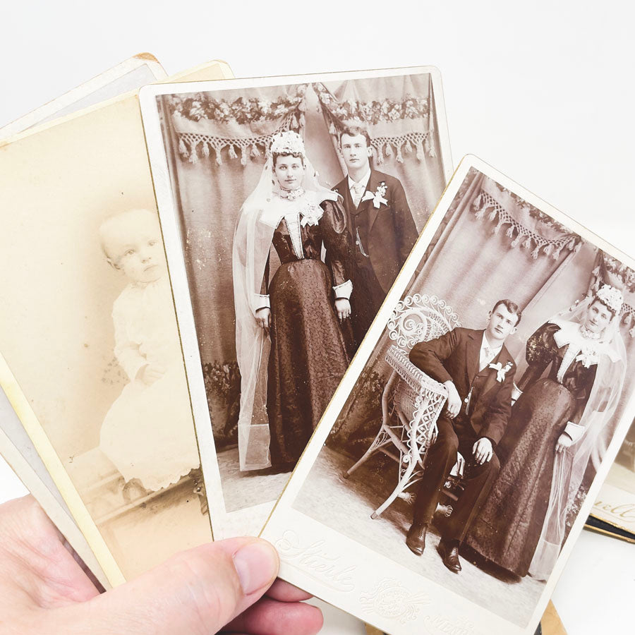 Antique Cabinet Card & Portait Bundle (11)