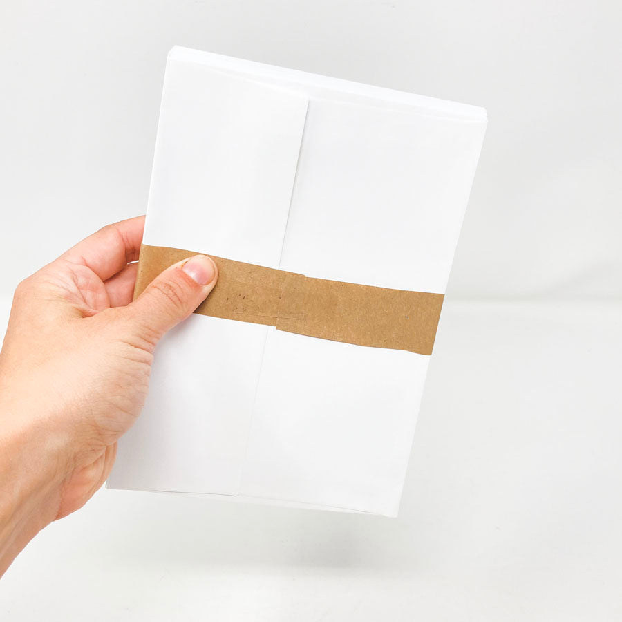 5-1/4"x7-3/4" White Envelopes - Pack of 32