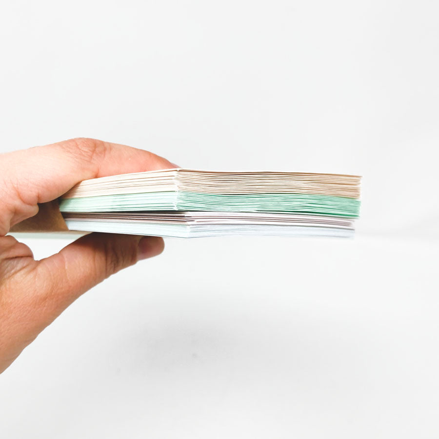 Multicolor 3-3/4"x5-3/4" Notecards and Envelopes