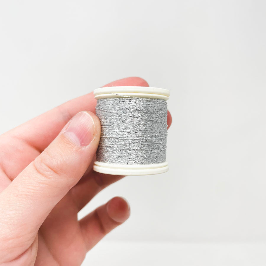 Metallic Silver Madeira Thread