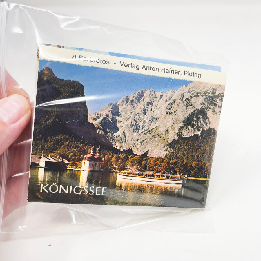 Vintage Salzburg & Königsee Mini Postcard Books – Austria/Germany (2 Booklets)