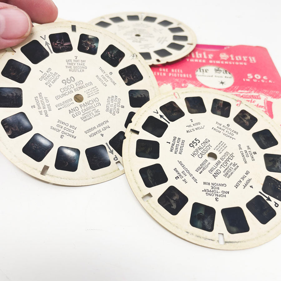 Bundle of 6 Vintage View-Master Reels