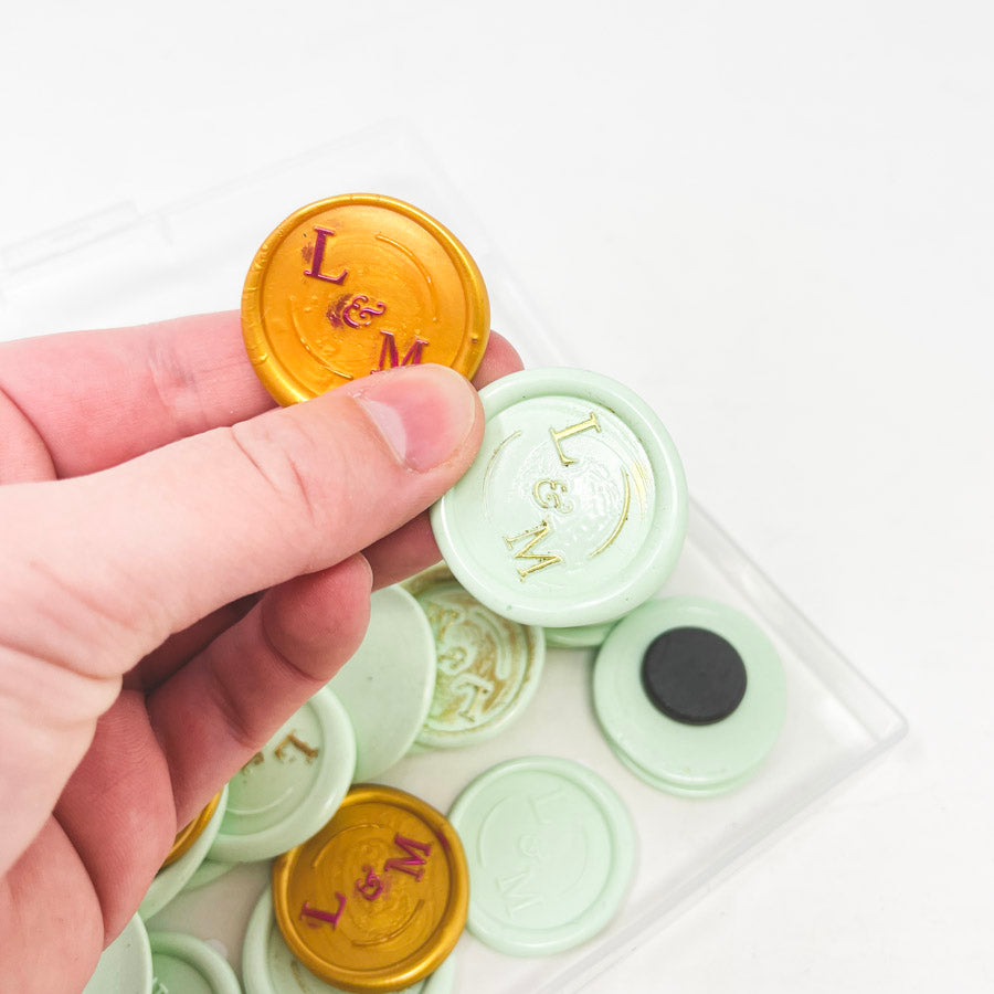 Hand-Made L&M Wax Seals