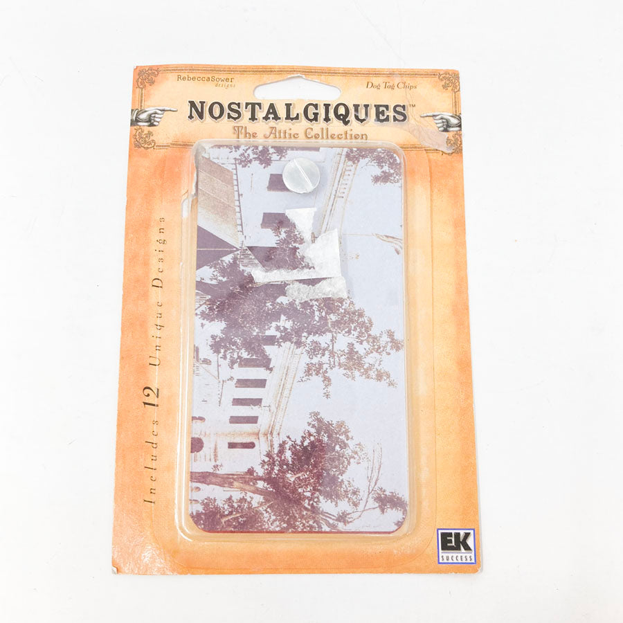 Nostalgiques Attic Collection Dog Tag Clips