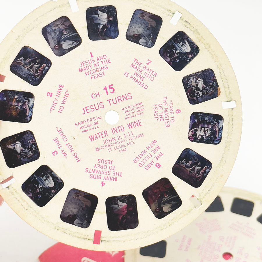 Bundle of 6 Vintage View-Master Reels