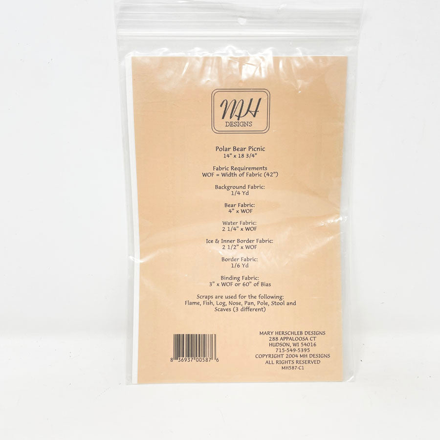 Polar Bear Picnic Quilt Pattern by MH Designs