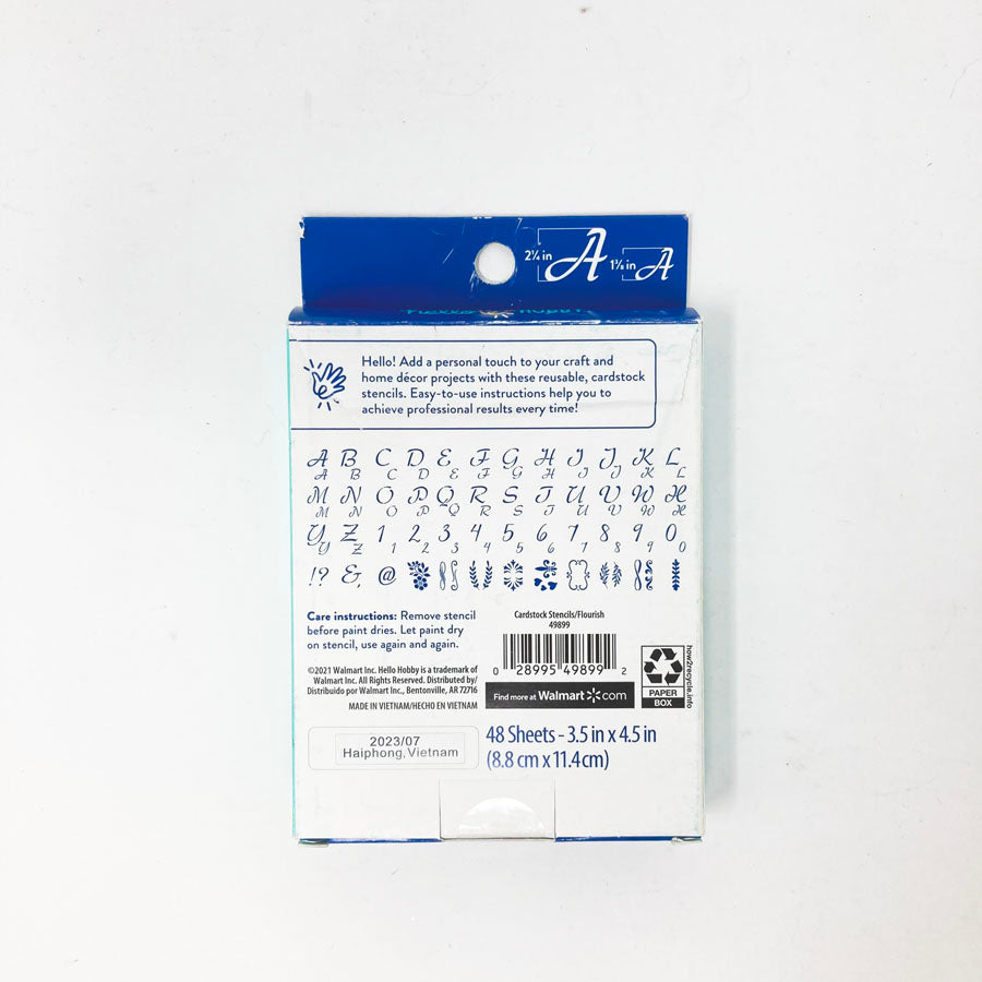 Hello Hobby Cardstock Stencils