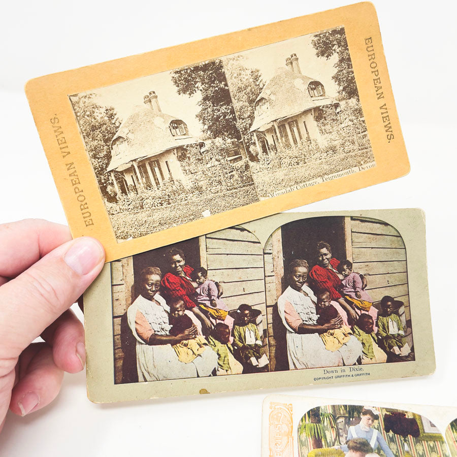 Antique Stereocard Bundle (4)