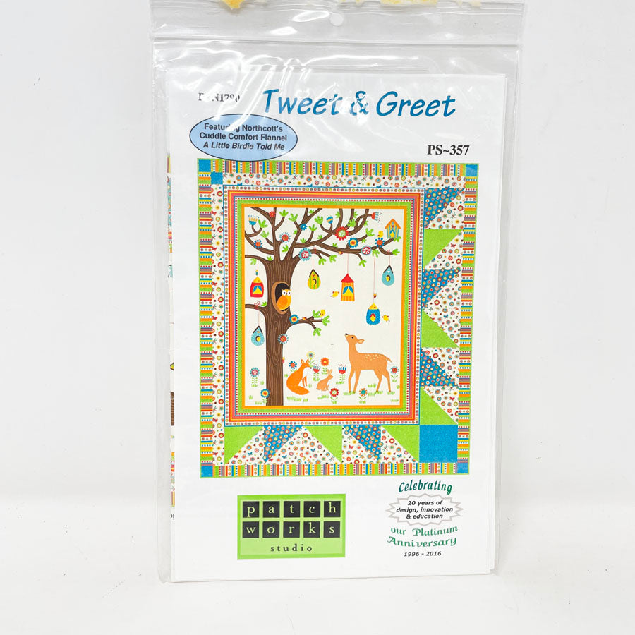 Tweet and Greet Quilt Pattern by Patchworks Studio
