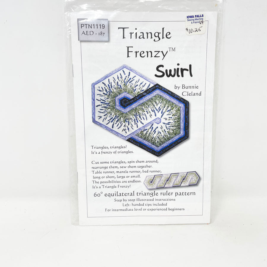 Triangle Frenzy Swirl by Bunny Cleland
