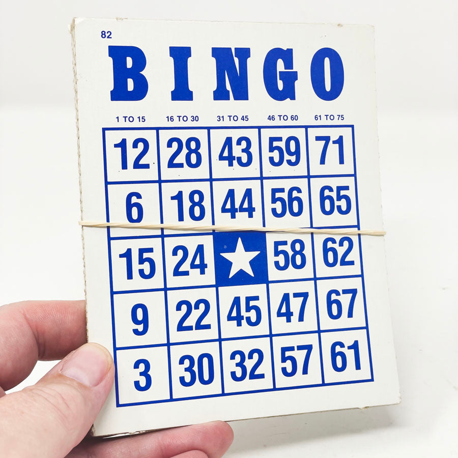 Small Stack of Bingo Cards