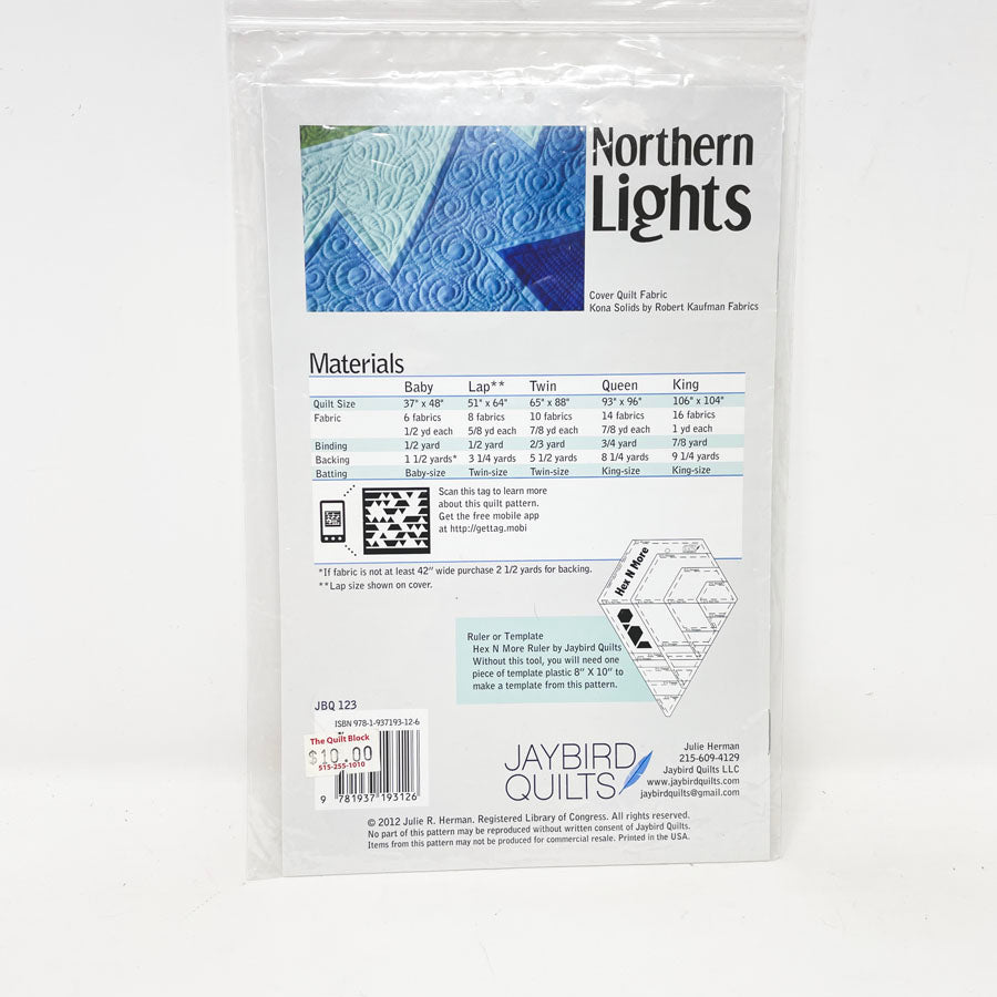 Northern Lights Quilt Pattern by Jaybird Quilts