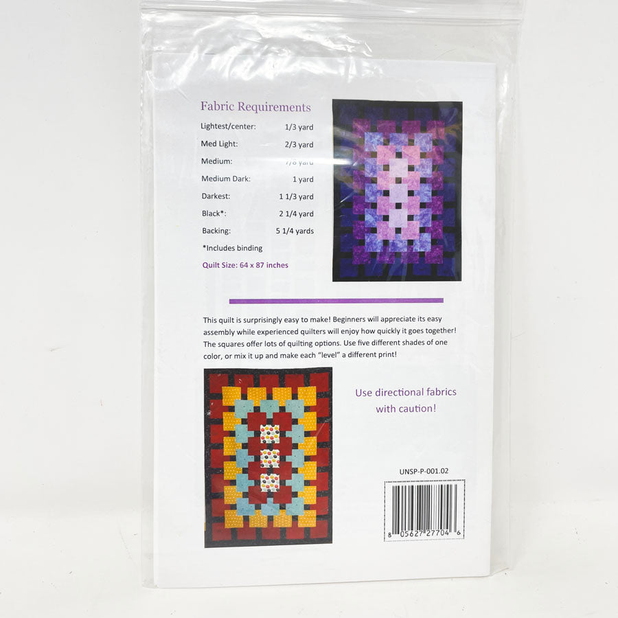 Mental Block Quilt Pattern by UnSpooled
