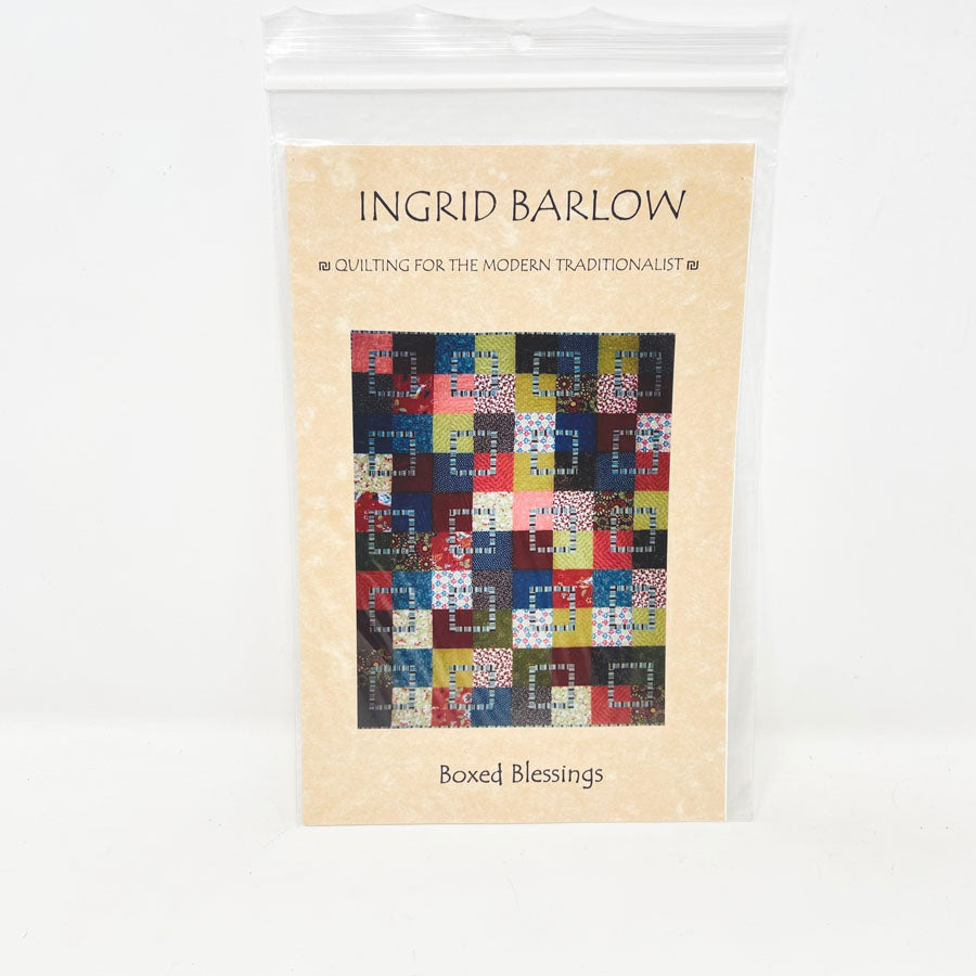 Boxed Blessings Quilt Pattern by Ingrid Barlow
