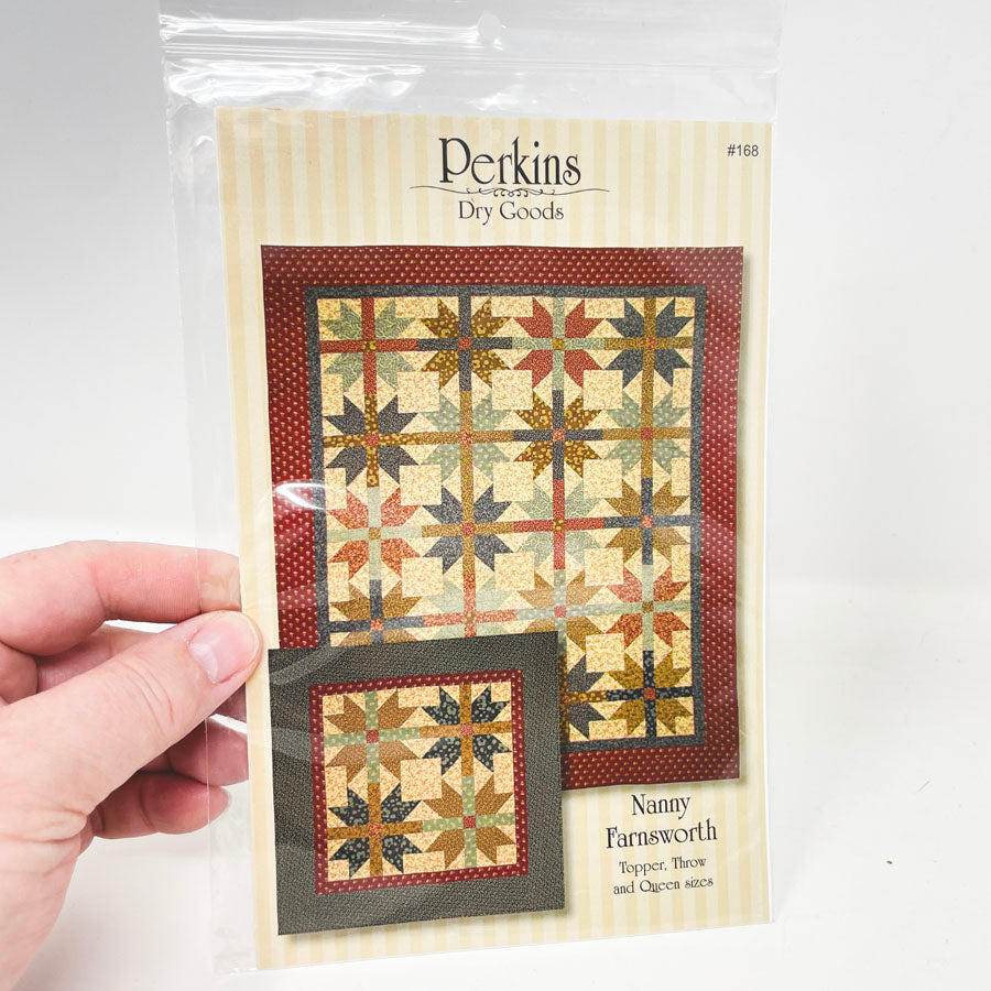 Nanny Farnsworth Quilt Pattern by Perkins Dry Goods