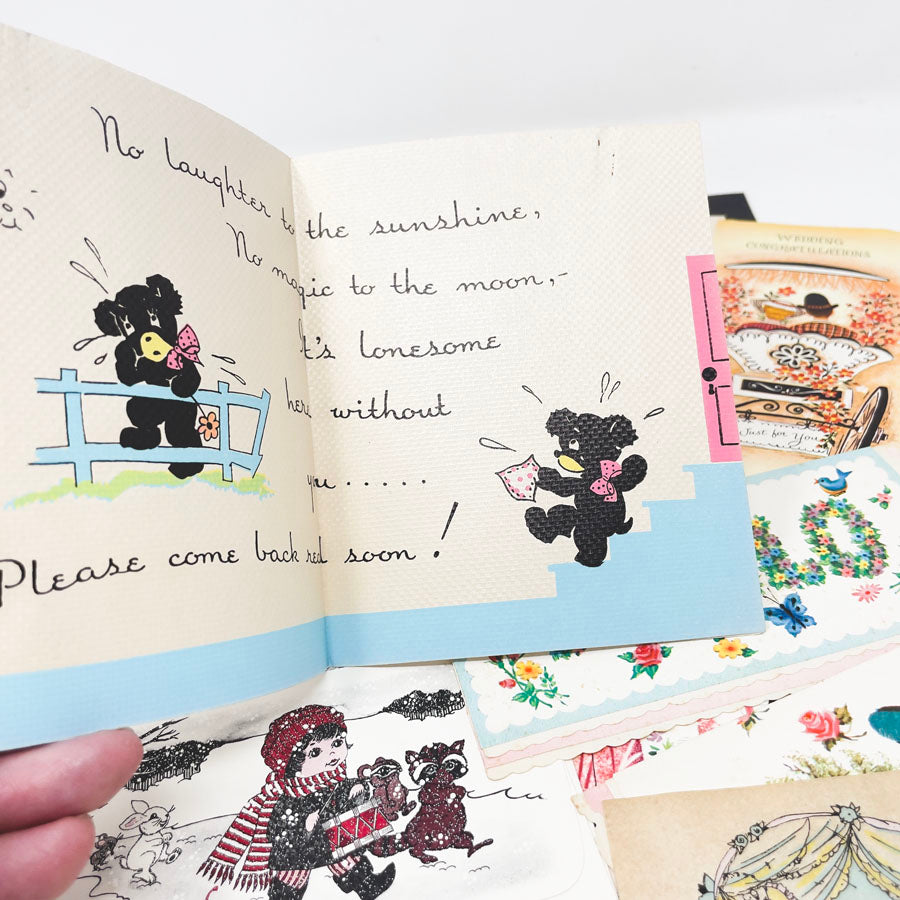 Large Bundle of Vintage 1950s–60s Humorous & Sentimental Greeting Cards