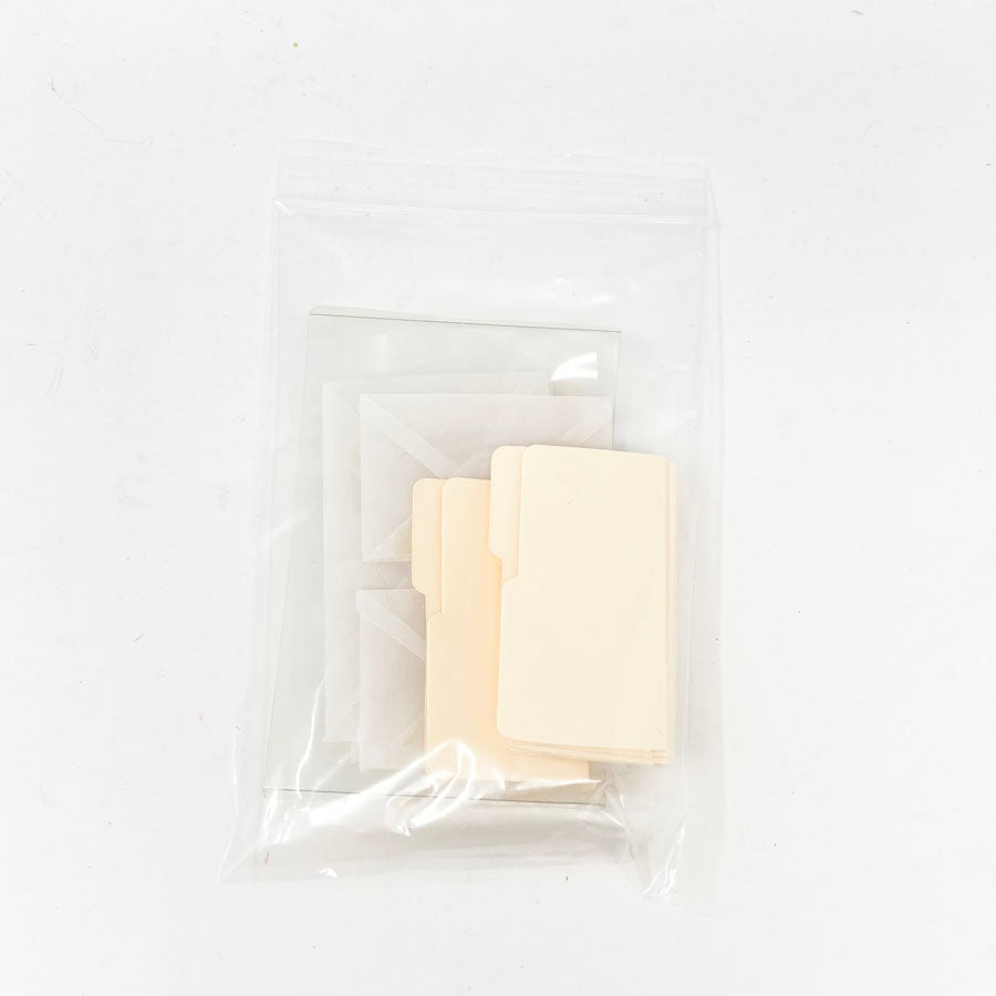 Scrapbooking Mini File Folder & Envelope Bundle