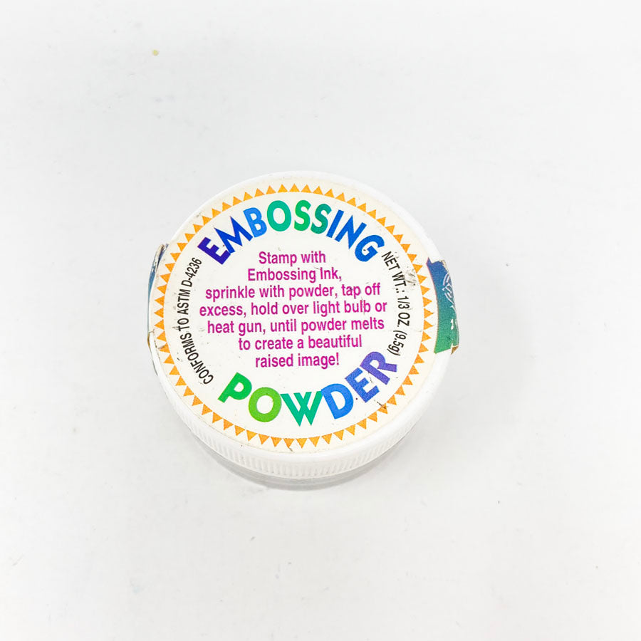 Black Embossing Powder by Rubber Stampede