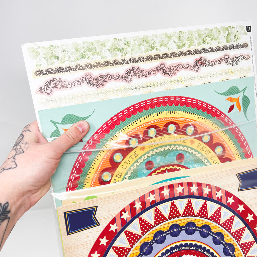 Variety Bundle of Specialty Scrapbooking Pages