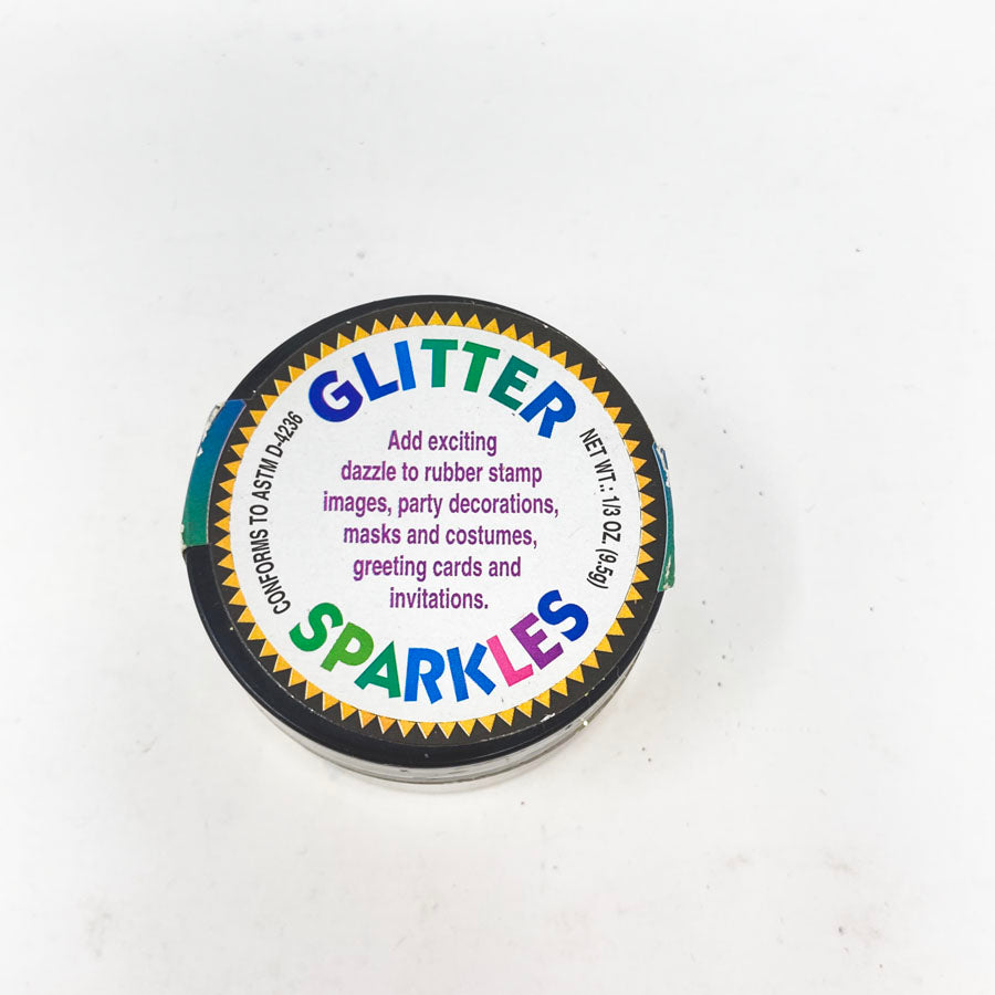 Gold Glitter Sparkles by Rubber Stampede