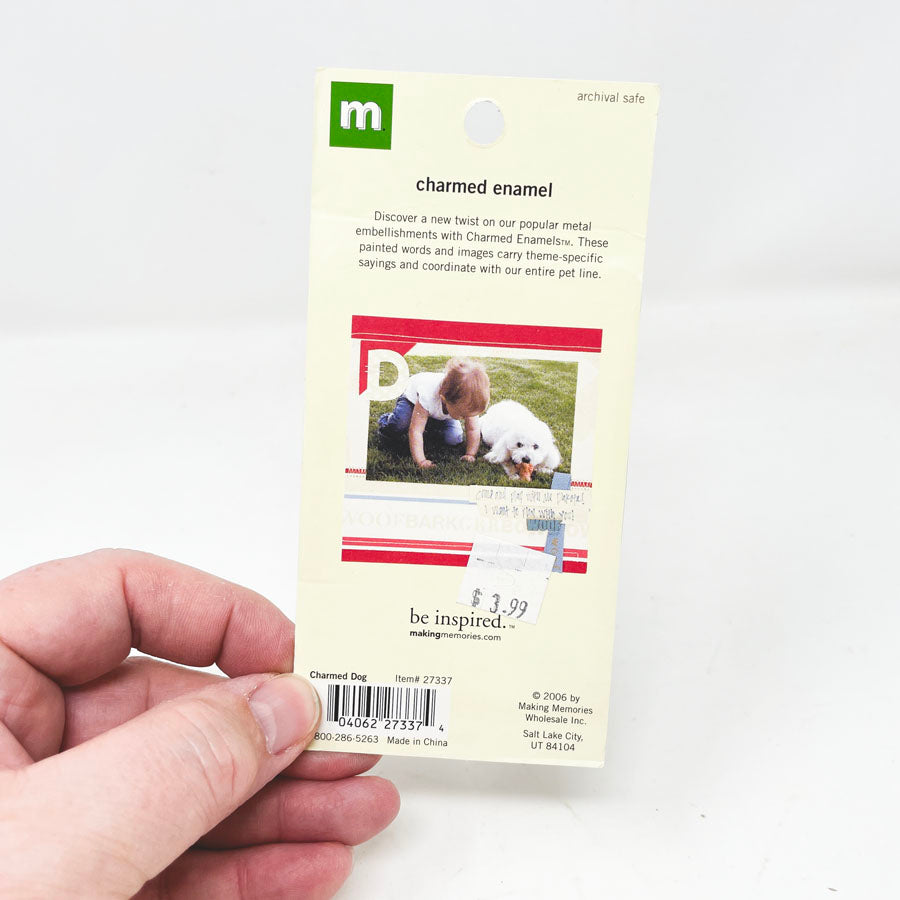 Making Memories Dog Charms