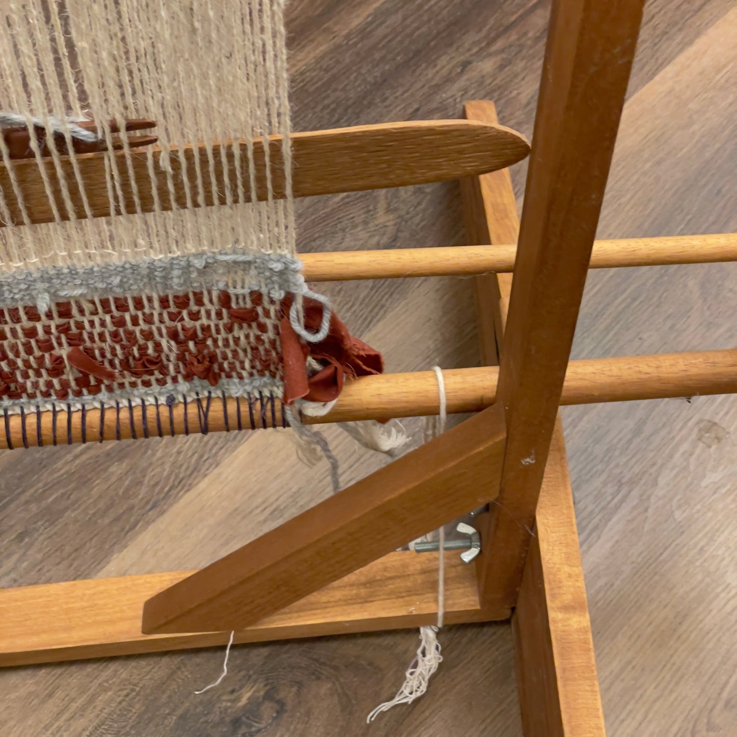 Handmade Standing Navajo-Style Rug Loom