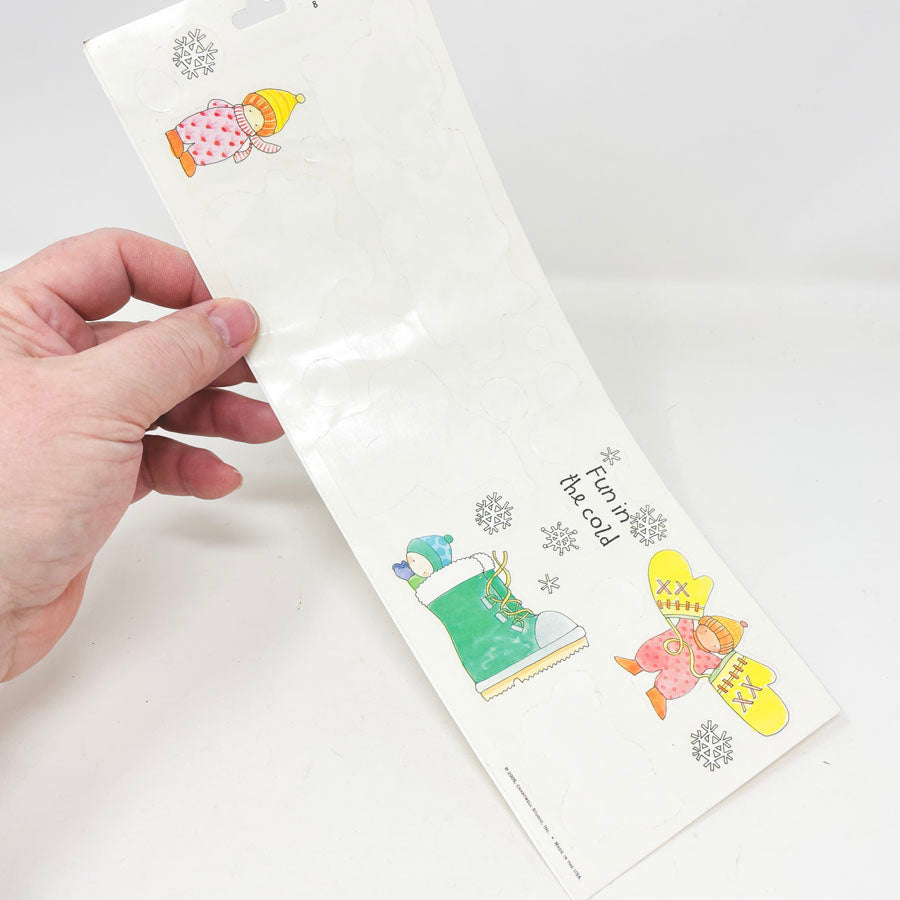 Winter Play Stickers