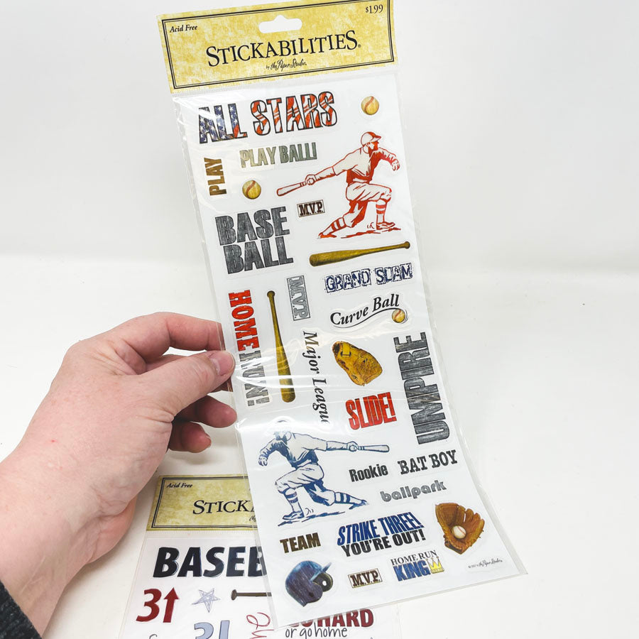 Stickabilities Baseball Stickers