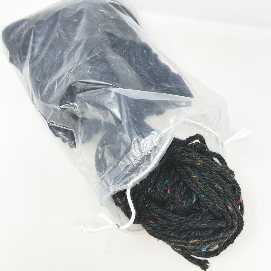 Chunky Charcoal Flecks Yarn Bundle