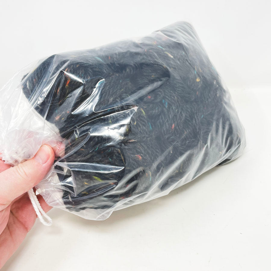 Chunky Charcoal Flecks Yarn Bundle